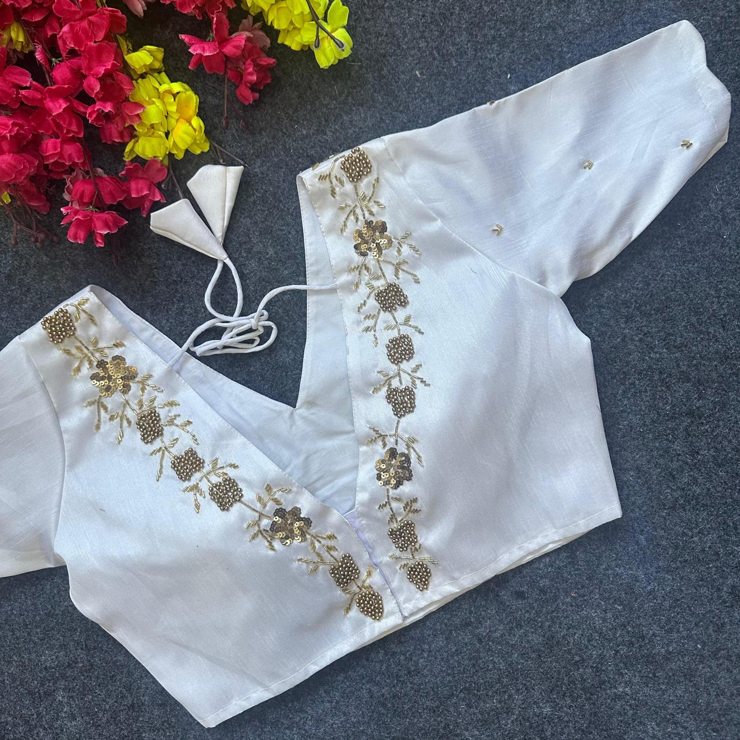 Bloueswala Hand work Blouse Catalog readymade blouse wholesale market