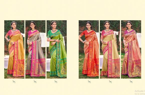 Bunawat Jever Silk Catalog Paithani Silk brands in india