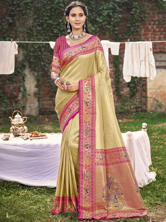 Bunawat Jever Silk Catalog Paithani Silk brands in india