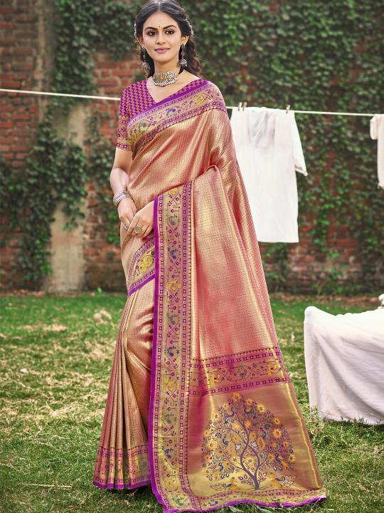 Bunawat Jever Silk Catalog Paithani Silk brands in india