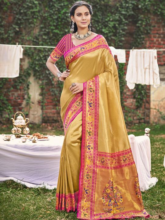 Bunawat Jever Silk Catalog Paithani Silk brands in india