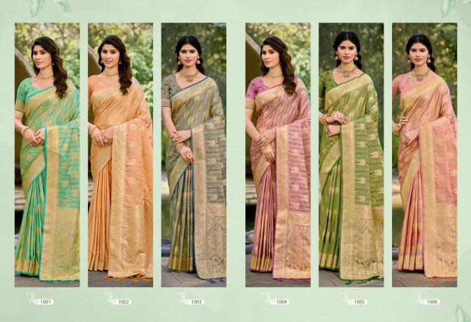 Bunawat Pitambari golden border saree online india