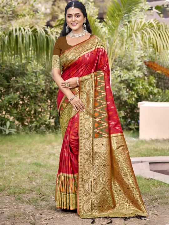 Bunawat Pochampalli Silk Vol 5 Catalog branded saree company in india