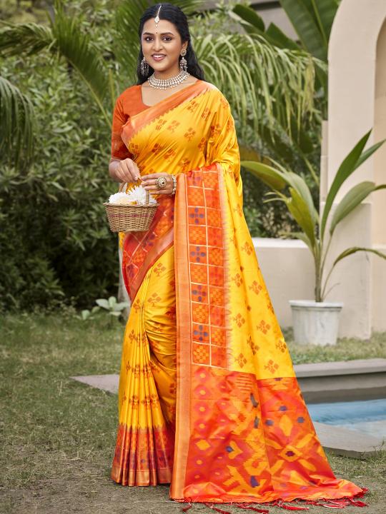 Bunawat Pochampalli Silk Vol 6 Catalog sarees online shopping india