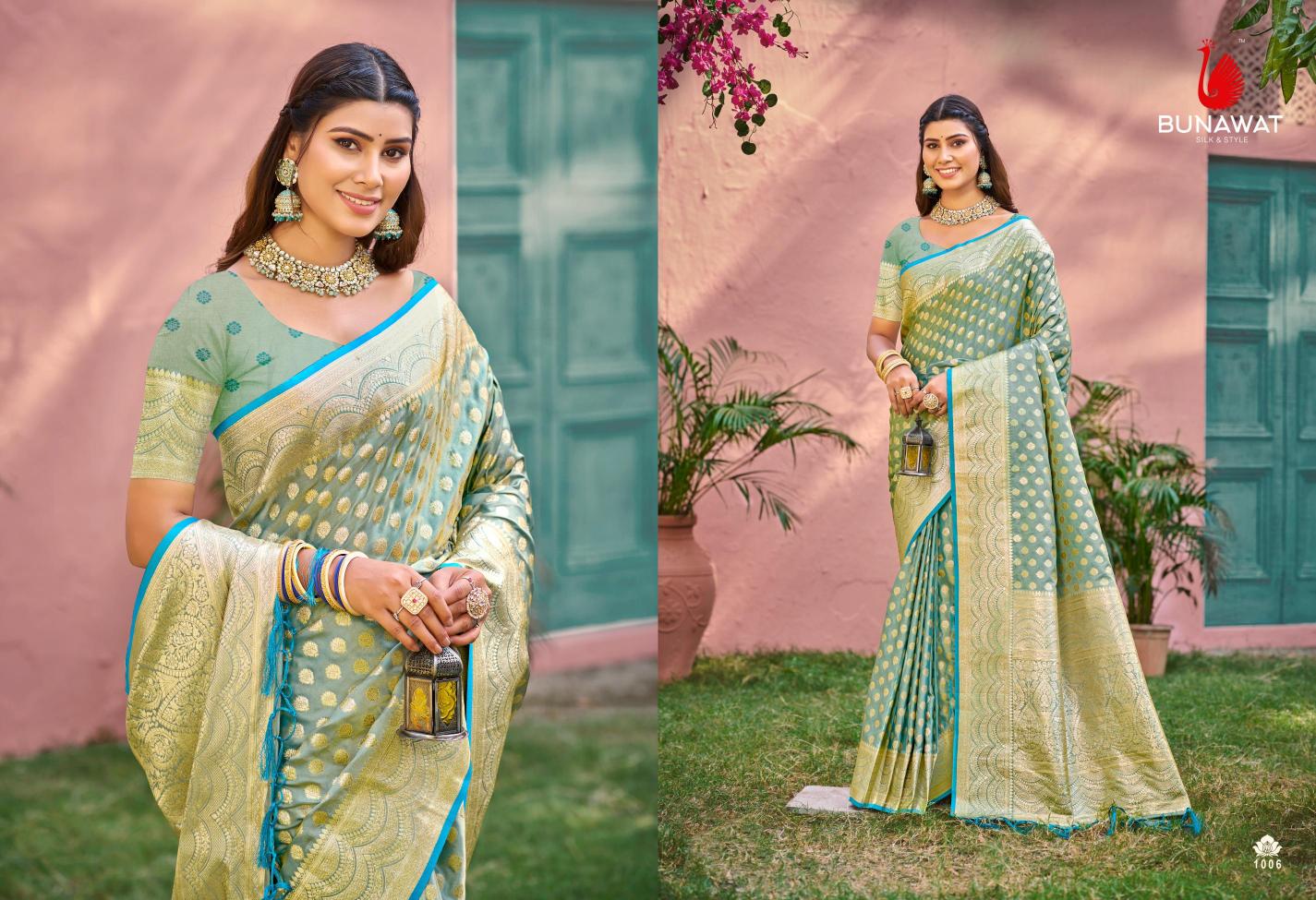 Bunawat Ujwala Catalog saree shopping in ahmedabad india