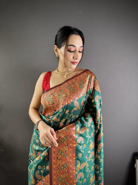 Dazira Mohini Vol 7 Catalog red banarasi saree online india