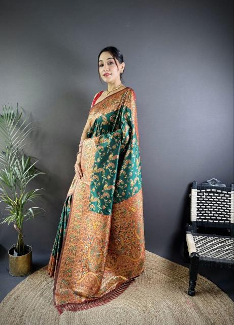 Dazira Mohini Vol 7 Catalog red banarasi saree online india