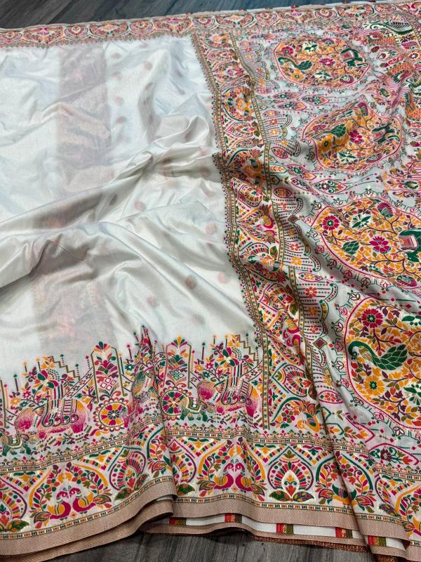 Dazira Pure n Soft Rajwadi pashmina sarees india