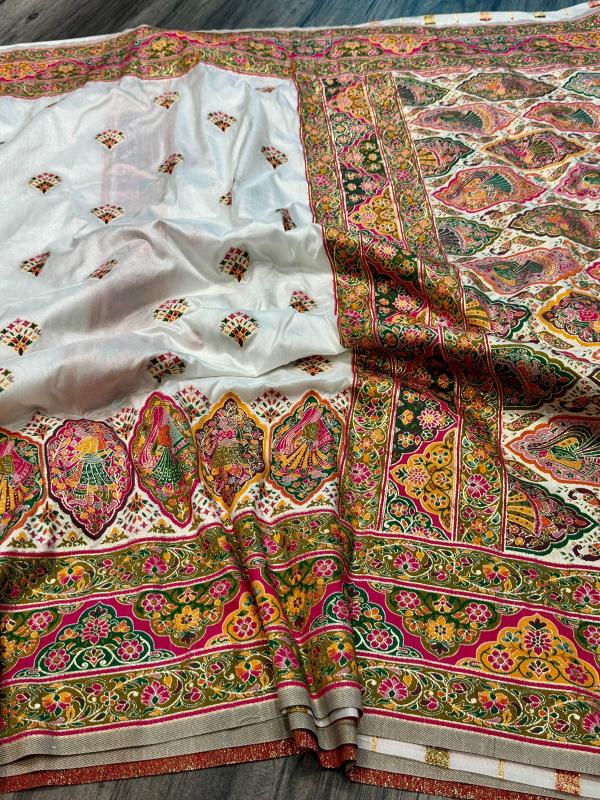 Dazira Pure n Soft Rajwadi pashmina sarees india