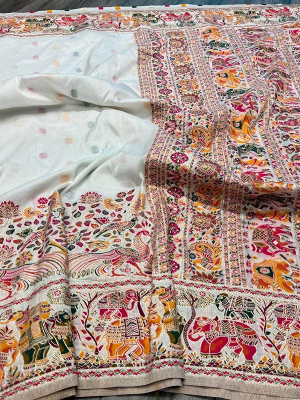 Dazira Pure n Soft Rajwadi pashmina sarees india
