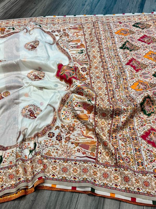 Dazira Pure n Soft Rajwadi pashmina sarees india