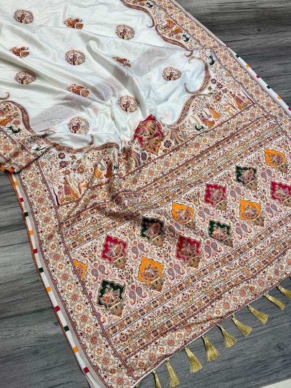 Dazira Pure n Soft Rajwadi pashmina sarees india
