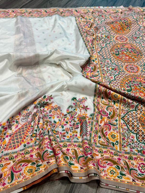 Dazira Pure n Soft Rajwadi pashmina sarees india