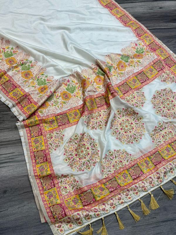 Dazira Pure n Soft Rajwadi pashmina sarees india