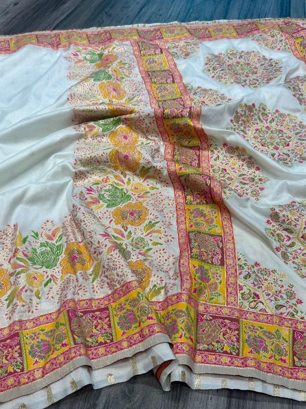 Dazira Pure n Soft Rajwadi pashmina sarees india