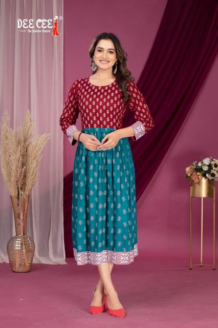 Deecee Navya branded kurti manufacturers in surat