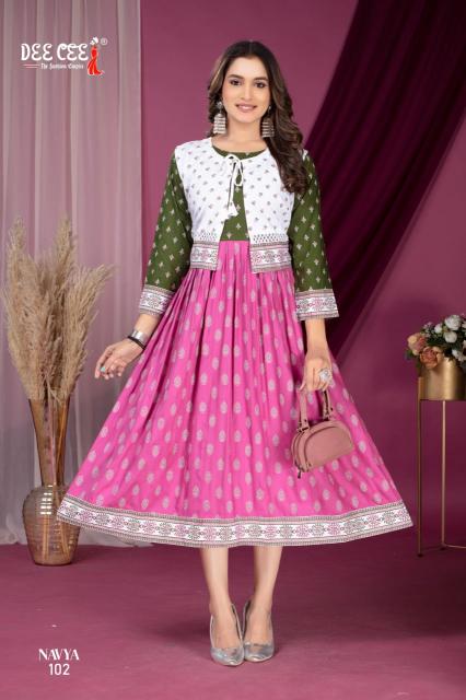 Deecee Navya branded kurti manufacturers in surat