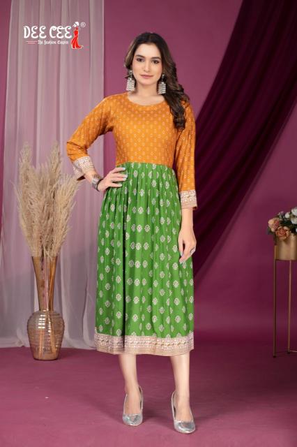 Deecee Navya branded kurti manufacturers in surat