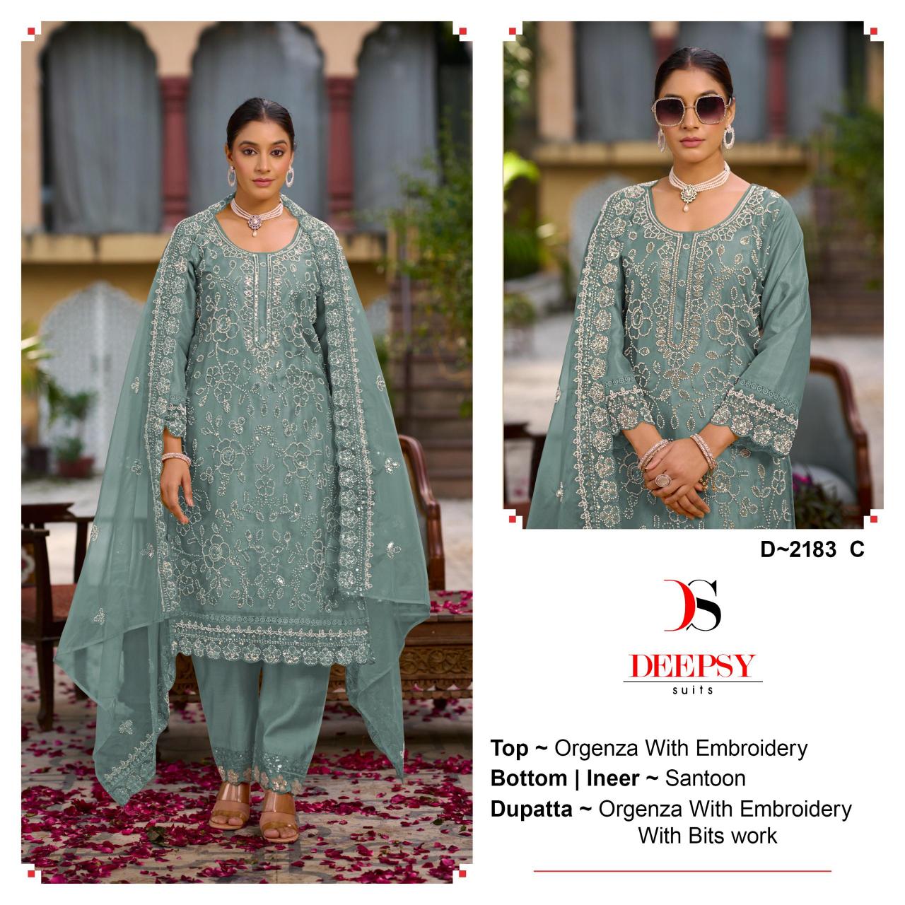 Deepsy 2183 ABCD Catalog traditional pakistani pathani suit