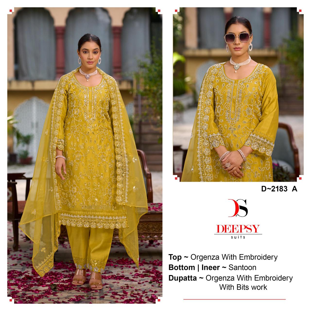Deepsy 2183 ABCD Catalog traditional pakistani pathani suit