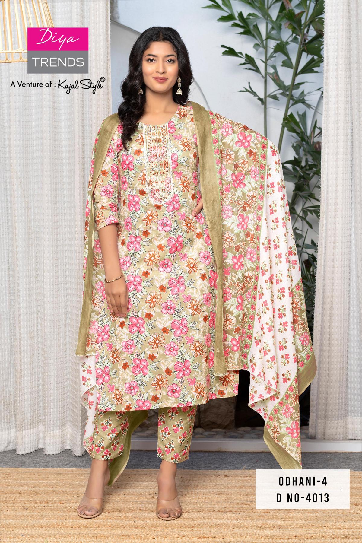 Diya Odhani Vol 4 (2) Catalog branded kurtis wholesale in surat