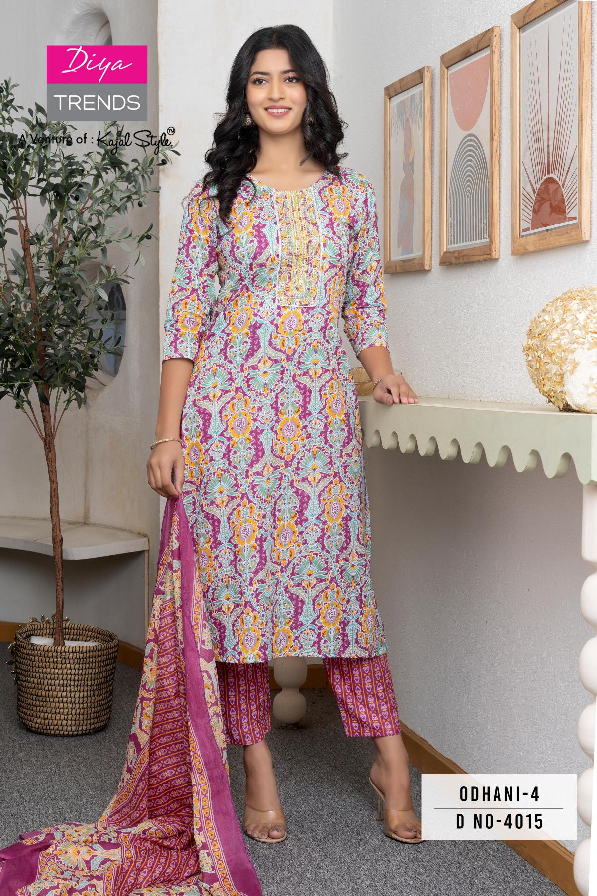 Diya Odhani Vol 4 (2) Catalog branded kurtis wholesale in surat