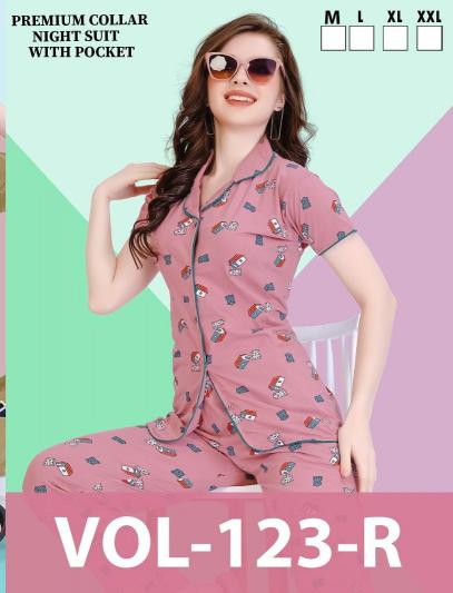 Fashion Talk Collar VOL.JC 123 R night wear wholesale market in surat