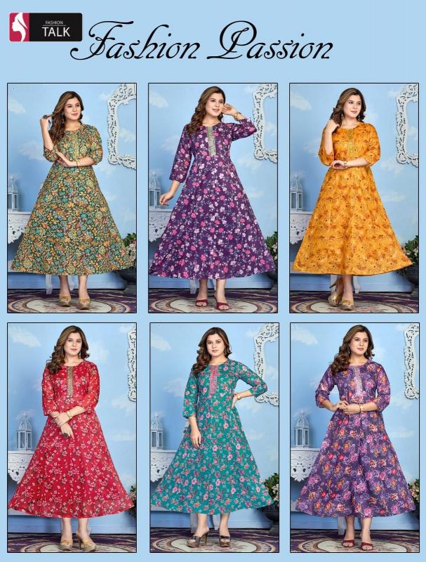Fashion Talk Passion VOL.3.0.1 Catalog indian kurtis wholesale online