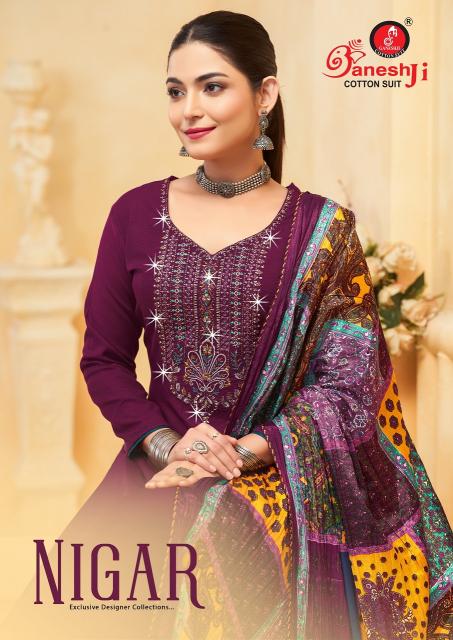 Ganeshji Nigar Vol-01 – Dress Material - Wholesale Catalog