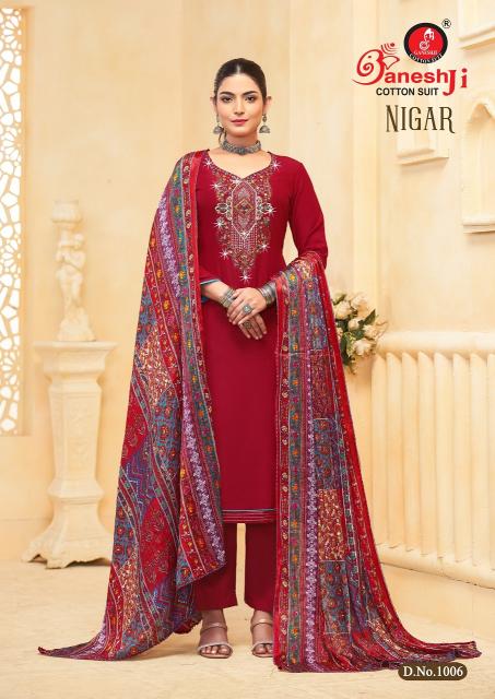 Ganeshji Nigar Vol-01 – Dress Material - Wholesale Catalog