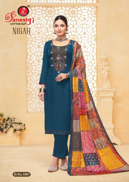 Ganeshji Nigar Vol-01 – Dress Material - Wholesale Catalog
