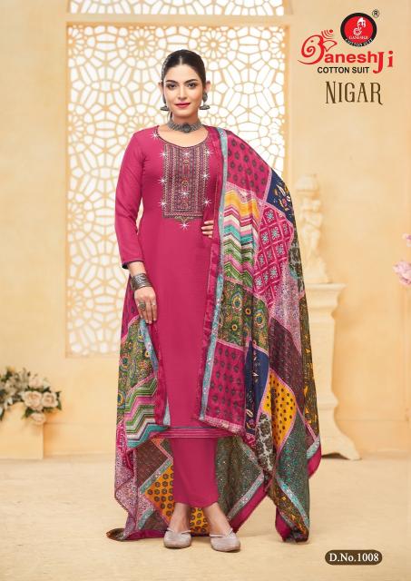 Ganeshji Nigar Vol-01 – Dress Material - Wholesale Catalog