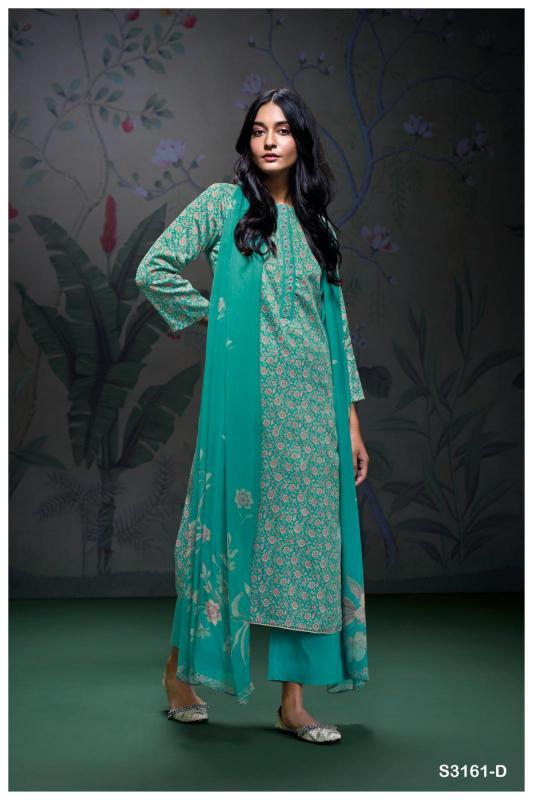 Ganga Aaisha 3161 Catalog ludhiyana design salwar kameez wholesale exporter