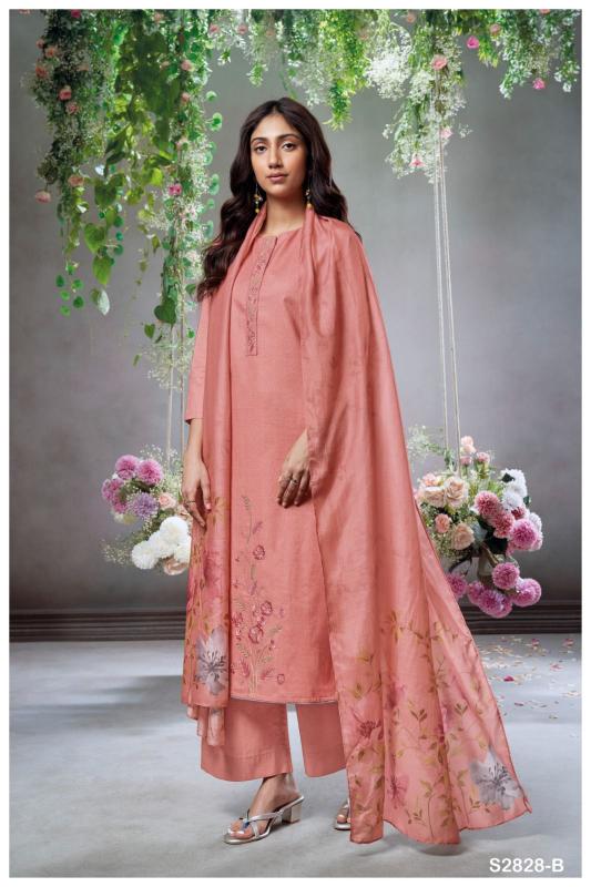 Ganga Alitia 2828 Catalog wholesale salwar kameez market in surat