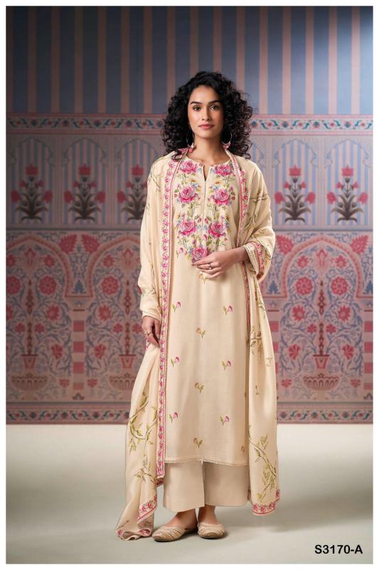 Ganga Asima 3170 Catalog wholesale unstitched salwar kameez suppliers