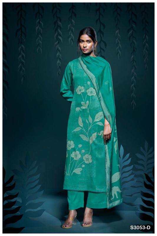 Ganga Bhanuja 3053 wholesale catalogue salwar kameez