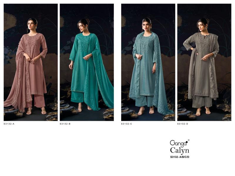 Ganga Calyn 3132 india salwar kameez wholesale