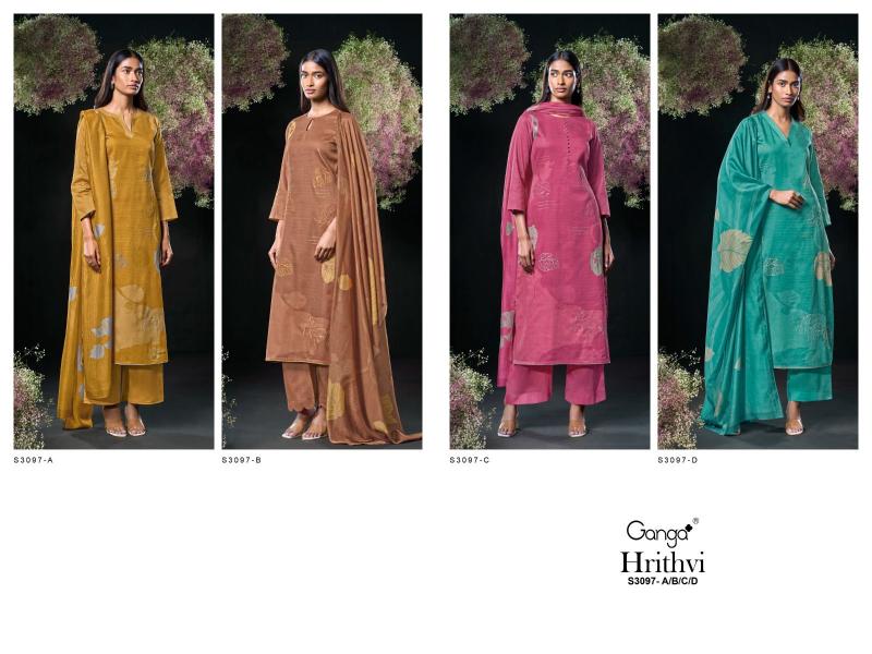 Ganga Hrithvi 3097 wholesale salwar kameez market in bangalore