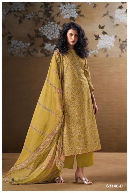 Ganga Iana 3148 Catalog Premium Cotton Printed Salwar Suits Wholesale