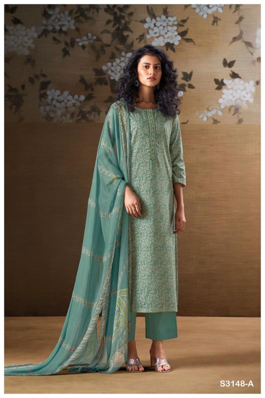 Ganga Iana 3148 Catalog Premium Cotton Printed Salwar Suits Wholesale