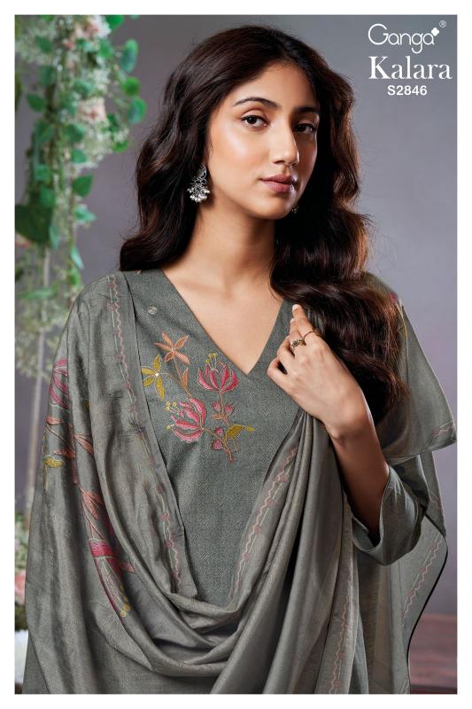 Ganga Kalara 2846 Catalog india salwar kameez wholesale