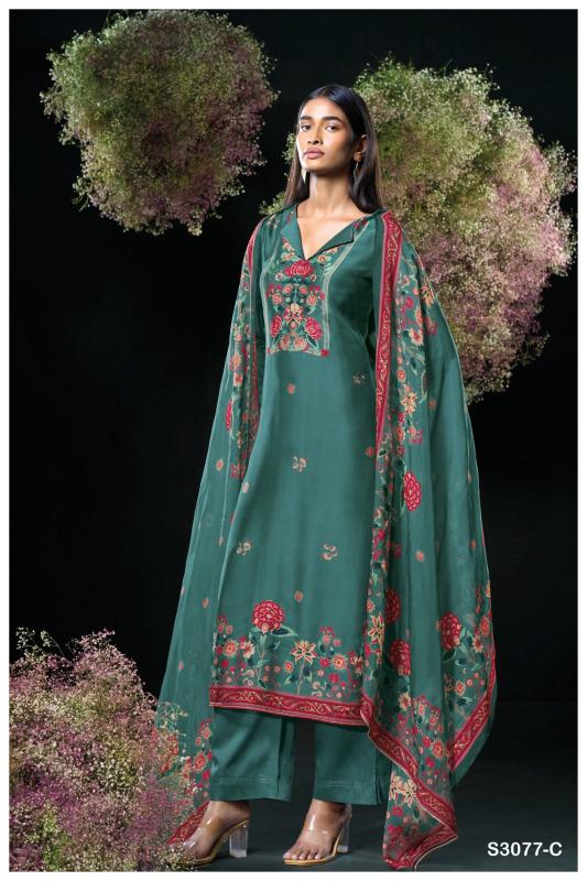 Ganga Lavina 3077 Catalog wholesale salwar kameez online in india shopskit.in