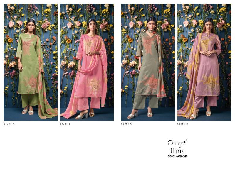 Ganga Lina 3051 salwar kameez suppliers wholesale uk