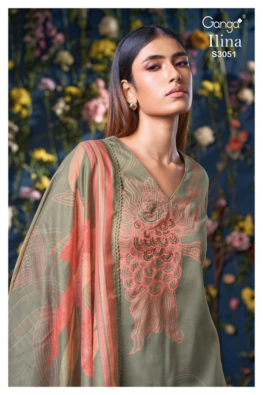 Ganga Lina 3051 salwar kameez suppliers wholesale uk