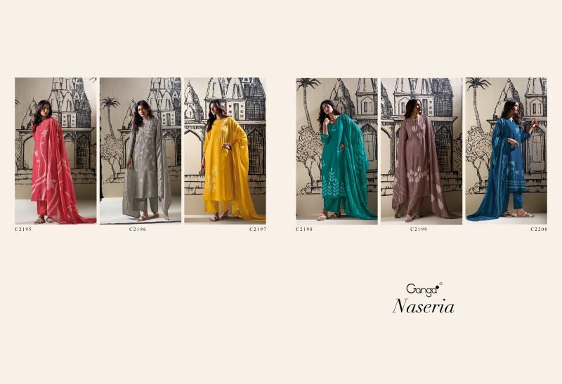 Ganga Naseria Catalog salwar kameez catalogue wholesale surat