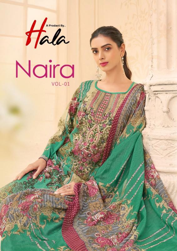 Hala Naira Vol 1 best wholesale dress materials in hyderabad