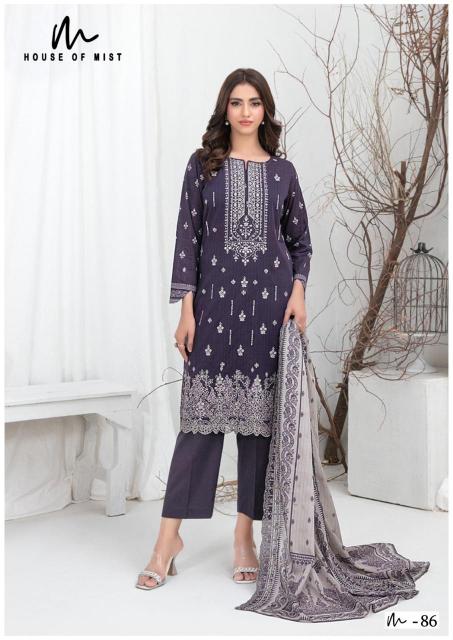 House Of Mist Gazal Vol-09 – Karachi Dress Material - Wholesale Catalog