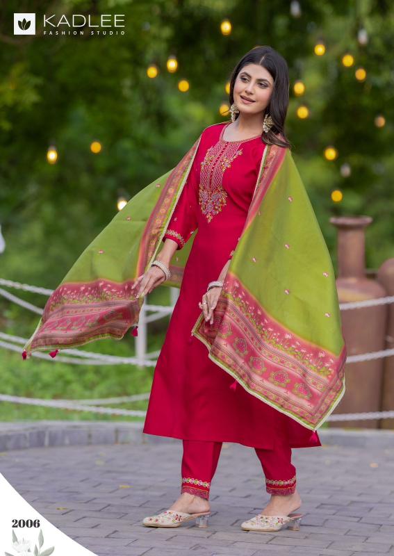 Kadlee Nirvana Catalog Viscose Weaving kurti catalogue wholesale online