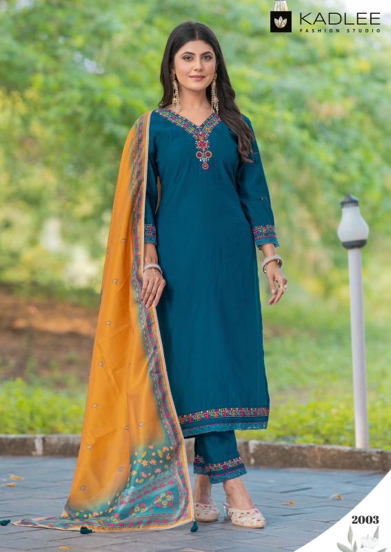 Kadlee Nirvana Catalog Viscose Weaving kurti catalogue wholesale online