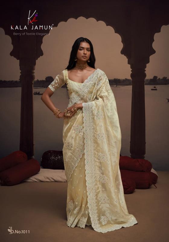 Kala Jamun Kora Catalog only designer sarees with price of india